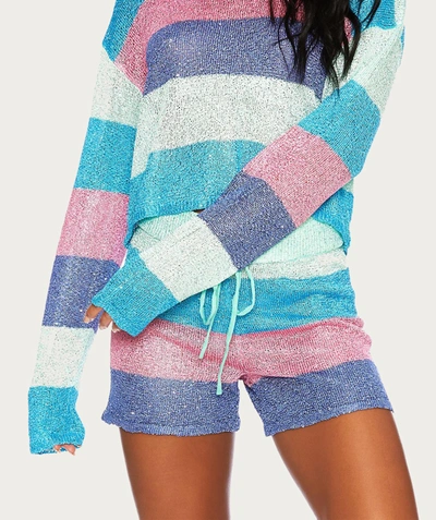 Shop Beach Riot Beach Sweater In Mod Stripe In Multi