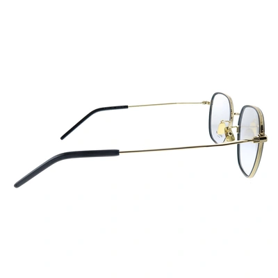 Shop Saint Laurent Sl 397/f 003 52mm Womens Square Eyeglasses 52mm In White