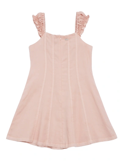 Shop Guess Factory Tie-dye Scarlette Dress (7-14) In Pink