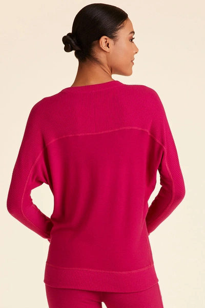 Shop Alala Rise Sweatshirt In Pink