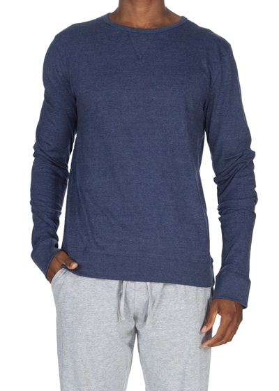 Shop Unsimply Stitched Super Soft Crew Sweatshirt In Blue