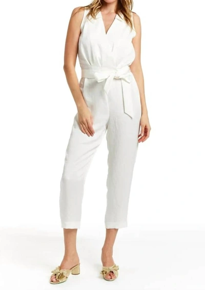 Shop Drew Kyra Jumpsuit In White