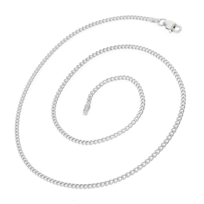 Ballstudz 925 Sterling Silver 2mm Cuban Chain