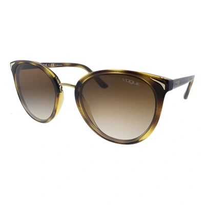 Shop Vogue Eyewear Vo 5230s W65613 54mm Womens Butterfly Sunglasses In Multi