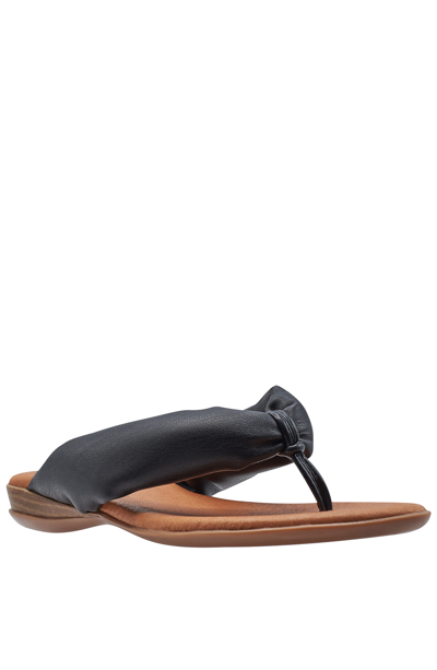 Shop Andre Assous Nuya Beige Featherweight Sandal In Black