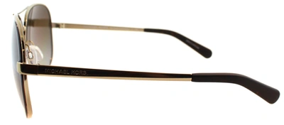 Michael Kors Chelsea Mk 5004 1014t5 Womens Aviator Sunglasses In Brown