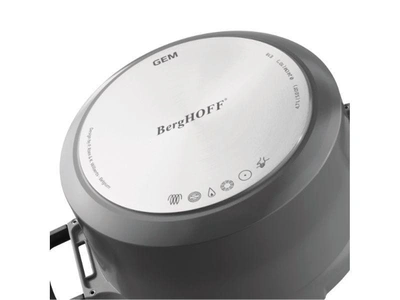 Shop Berghoff Gem 3.5 Qt Stay-cool Covered Sauté Pan 10", Grey