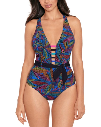 Shop Skinny Dippers Lilyhue Tiffi One-piece In Multi