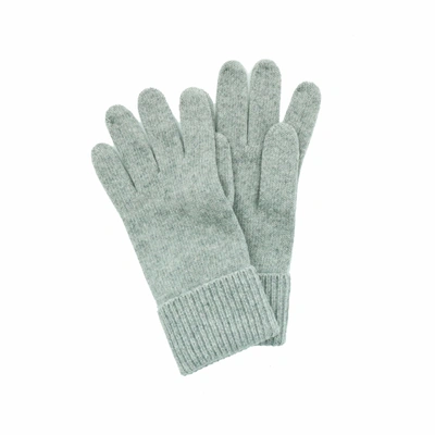 Shop Portolano Cashmere Gloves In Green