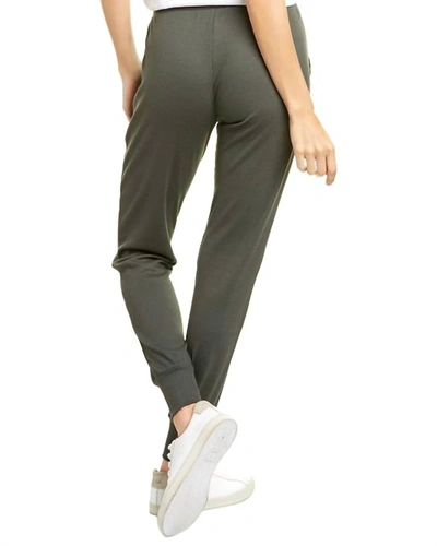 Shop Terez Waffle Jogger Pant In Green In Grey