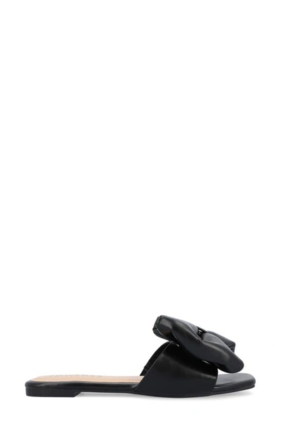 JOURNEE COLLECTION JOURNEE COLLECTION TRU COMFORT FOAM FAYRE BOW FLAT 