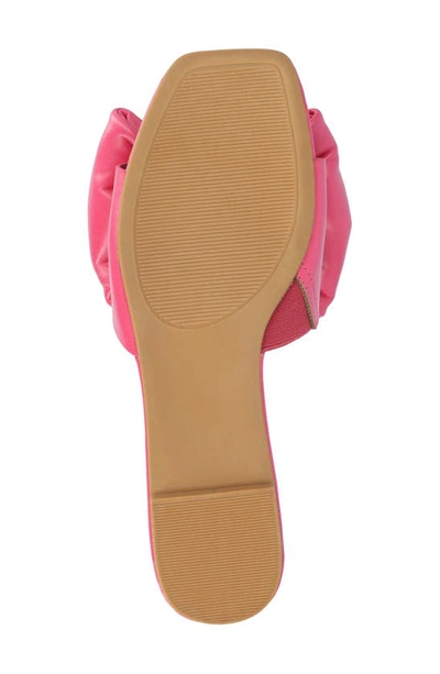 Shop Journee Collection Tru Comfort Foam Fayre Bow Flat In Pink