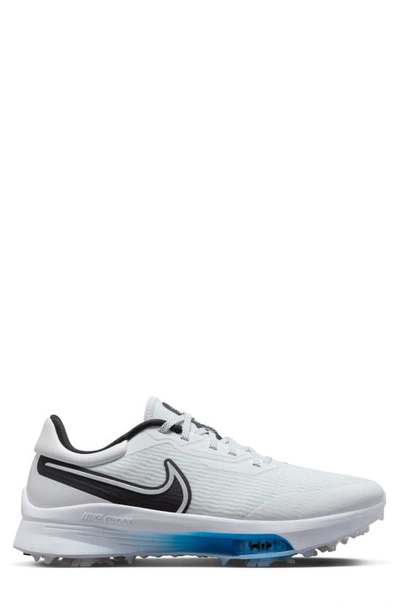 Shop Nike Air Zoom Infinity Tour Next% Golf Shoe In White/ Black/ Photo Blue