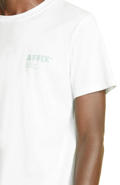 Shop Affix Logo Graphic Tee In Light Mint