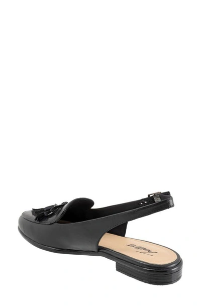 Trotters Lillie Slingback Loafer In Black