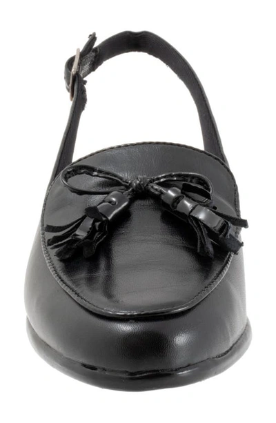 Trotters Lillie Slingback Loafer In Black