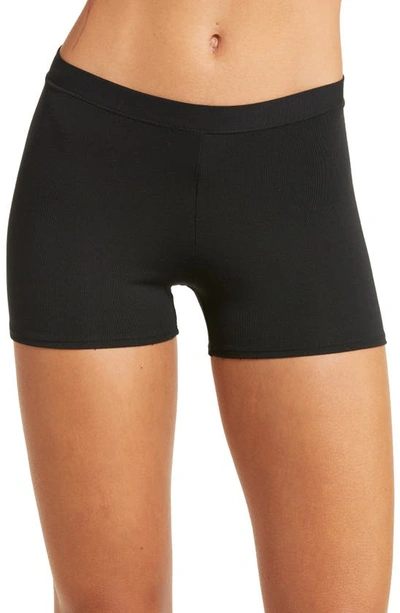 Shop Meundies Feelfree Boyshorts In Black