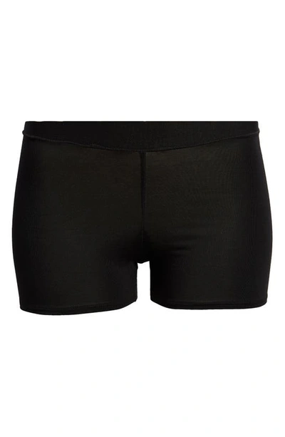 Shop Meundies Feelfree Boyshorts In Black