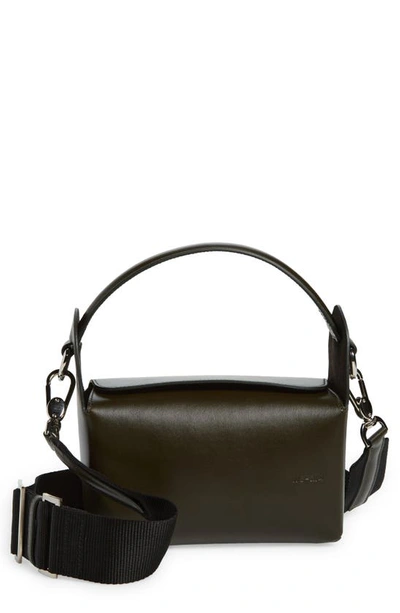 We-ar4 The Pastry Box Handbag In Dark Green
