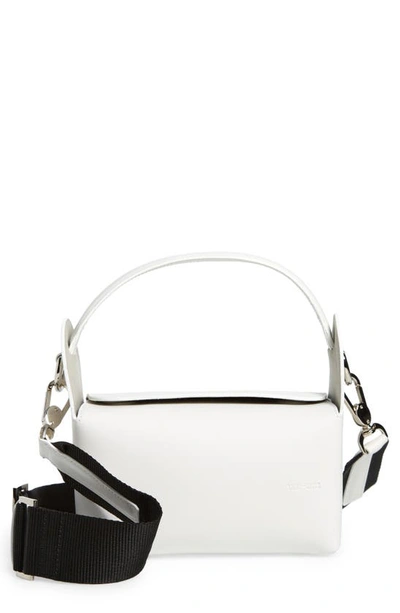 Shop We-ar4 The Pastry Box Handbag In Optic White