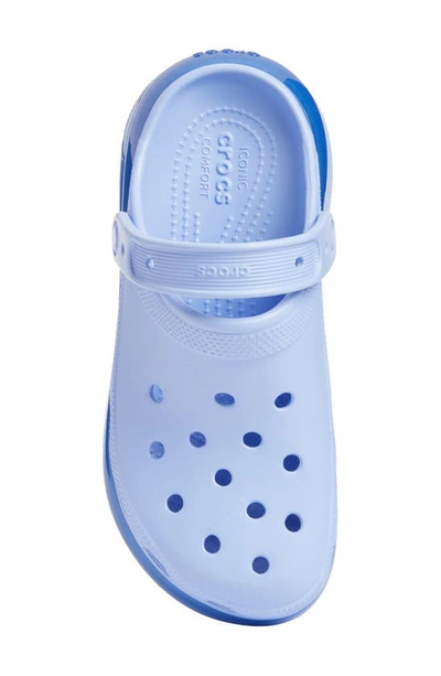 Shop Crocs Gender Inclusive Classic Mega Crush Platform Sandal In Moon Jelly