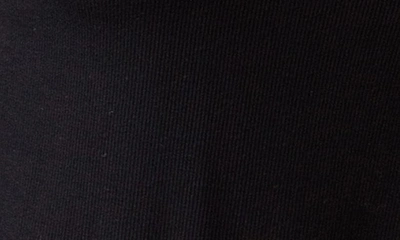 Shop Cozy Earth Rib Long Sleeve Knit Pajama Top In Black
