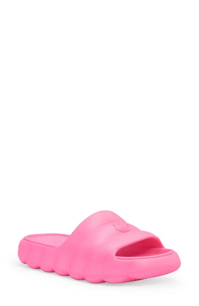 Shop Moncler Lilo Slide Sandal In Pink