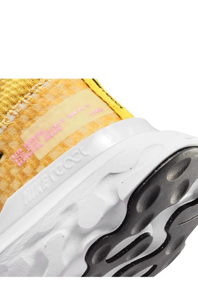 Shop Nike React Infinity Run Flyknit 3 Running Shoe In Wheat Gold/ Black/ Pink/ Cream