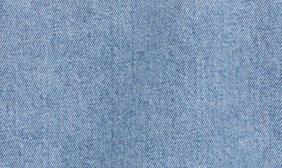 Shop Off-white Corporate Rigid Denim Jacket In Blue White