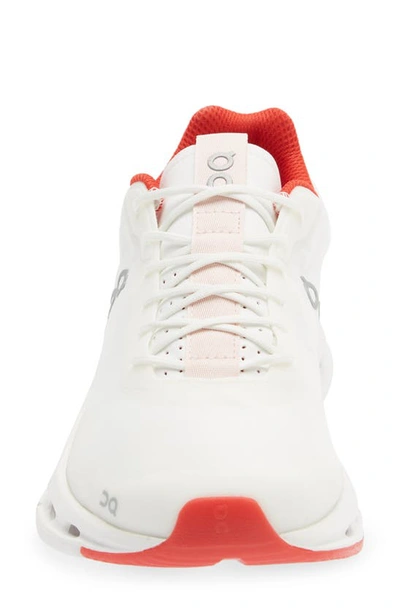 Shop On Cloudnova Form Sneaker In White/ Red