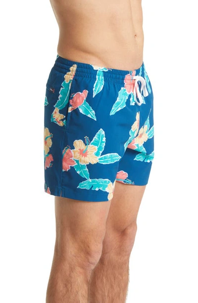 Shop Chubbies 5.5-inch Swim Trunks In The Floral Reefs
