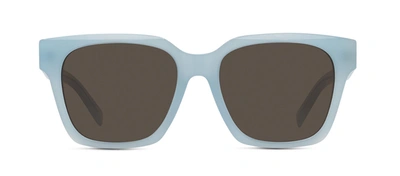 Shop Givenchy Day Gv 40024u 84e Square Sunglasses In Brown