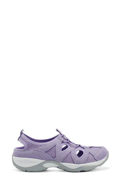 Easy Spirit Earthen Womens Suede Mesh Walking Shoes In Light Purple 530