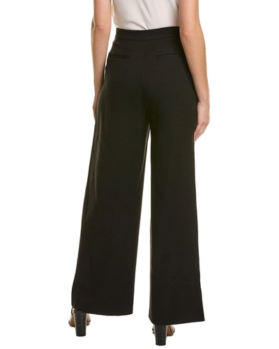 Shop Bcbgmaxazria Twill Suiting Pant In Black