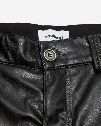 Shop Soulland Finn Pants In Black