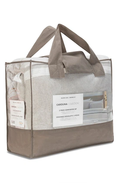 Shop Caro Home Carolina Queen Size Comforter Set In Neutral