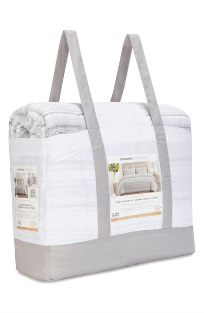 Shop Caro Home Carolina Collection Comforter Set In White