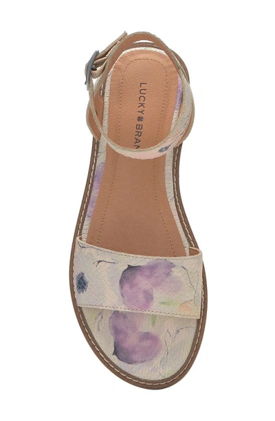 Shop Lucky Brand Kimaya Sandal In Multi Bonnie