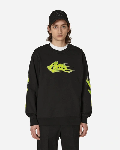 Shop Vans Alva Skates Crewneck Sweatshirt In Black