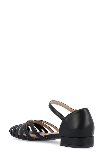 Journee Collection Joannah Flat In Black