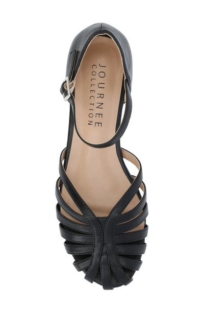 Journee Collection Joannah Flat In Black