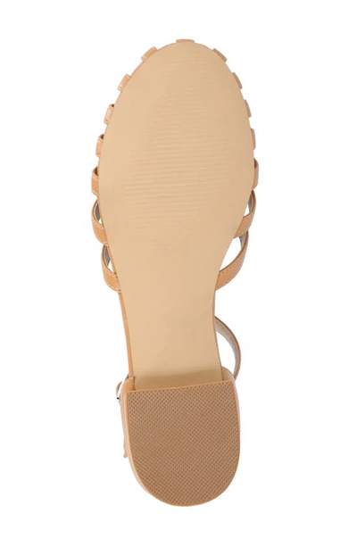 Shop Journee Collection Joannah Flat In Tan