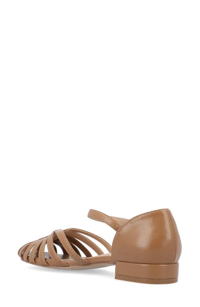 Journee Collection Joannah Flat In Taupe
