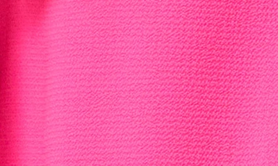 Cece Ruffle V-neck Blouse In Bright Rose