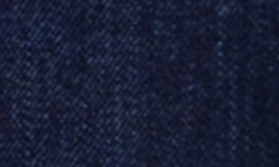 Shop Akris Punto Cali Stretch Denim Crop Bootcut Jeans In Dark Blue Denim