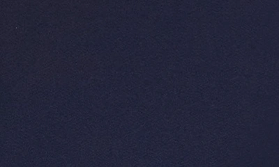 Cece Double Ruffle Knit Top In Navy Blue Jay