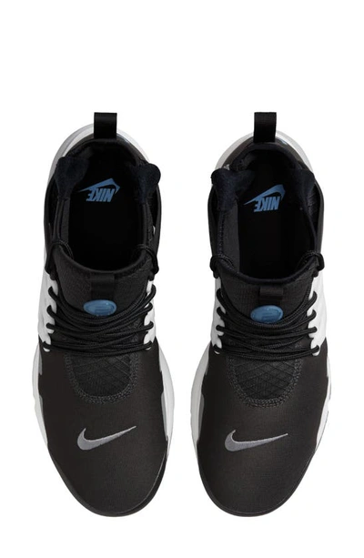 Shop Nike Air Presto Mid Utility Sneaker In Anthracite/ University Blue