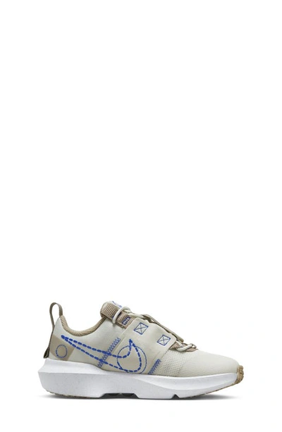 Nike Crater Impact Little Kids' Shoes In Bone/ Khaki/ White/ Blue