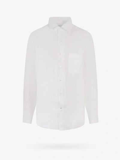 Shop Loro Piana Shirt In White
