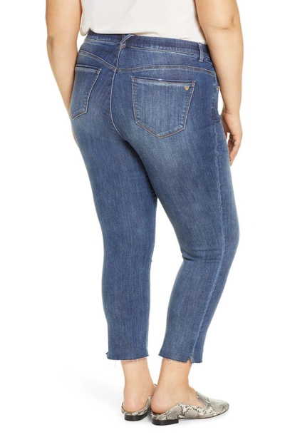 Wit & Wisdom 'ab'solution Crop Skinny Jeans In Blue